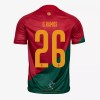 Officiële Voetbalshirt Portugal G. RAMOS 26 Thuis WK 2022 - Heren